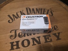 1.25" Celestron 8-24mm Zoom Eyepiece For Telescope. New-Factory Sealed