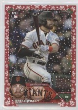 2023 Topps Holiday Red Metallic 73/99 Brett Wisely #H56 04kw