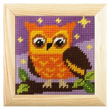 Orchidea Needlepoint Kit: My First Embroidery: Mini: Owl
