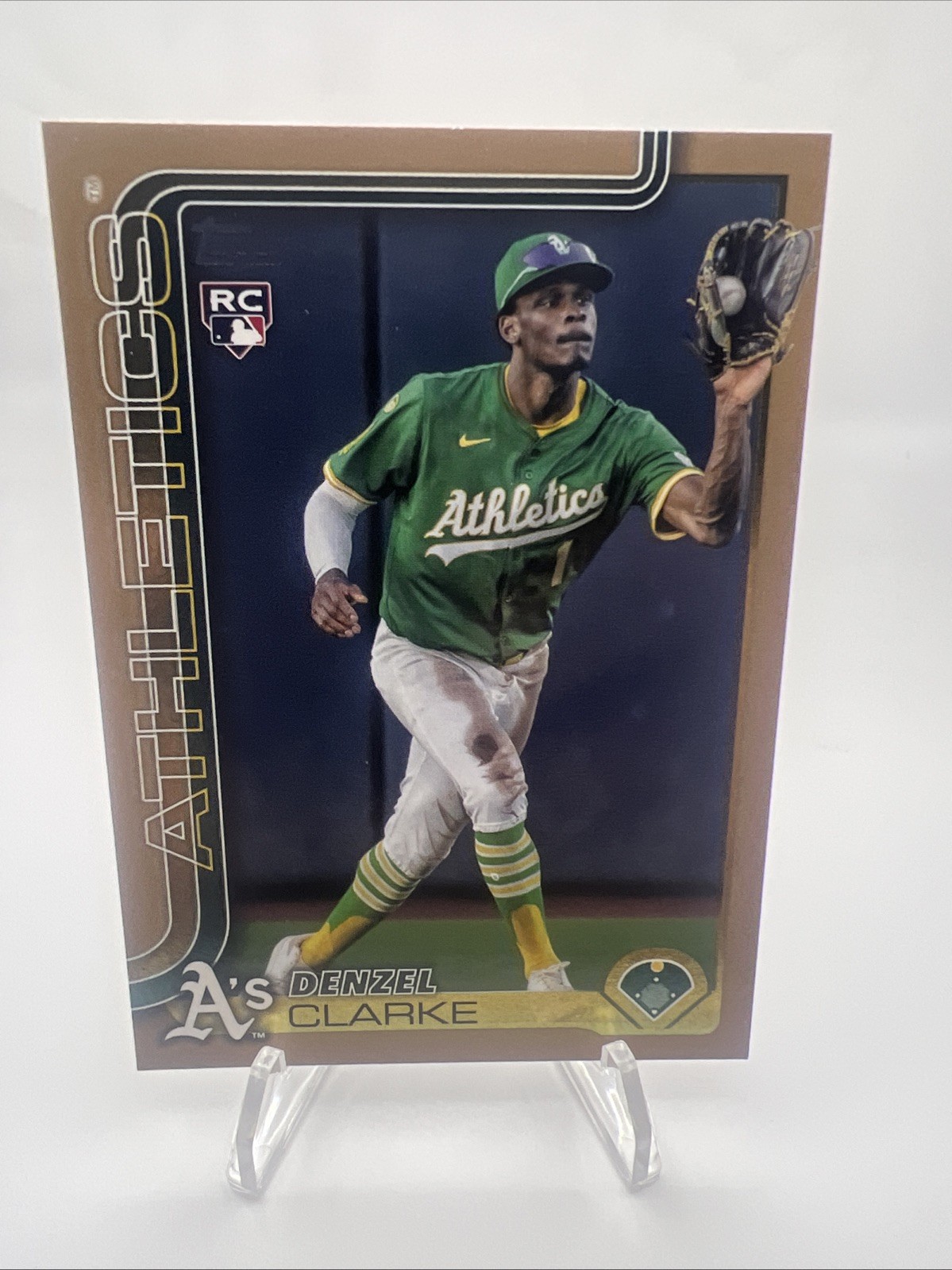 2025 Topps Update Series - Denzel Clarke #US14 Gold /2025 (RC)