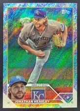 2023 Topps Jonathan Heasley Foilboard Retail /608 #346 Royals