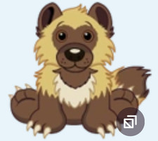 Webkinz Wolverine RARE brown bear badger wolf fox cat rodent Virtual code msgd