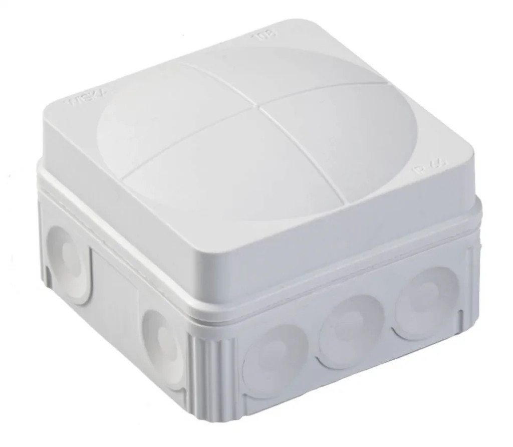 Wiska Combi Junction Box Grey 108 76x76x51mm No Terminals 10060522 LG