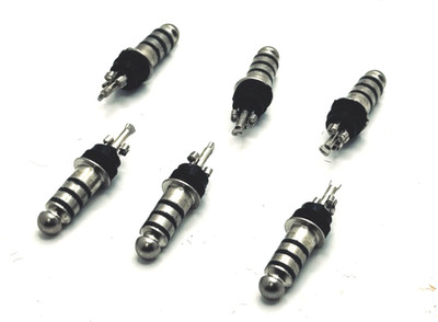 6-Pk Amphenol TP-120-5 D Phone Connector 4 Cond Telephone Plug