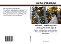Borders, Citizenship And Immigration Bill Vol. 2 Mark Anderson
