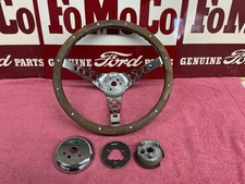 Superior Performance The 500 Walnut Steering Wheel With Mounting Parts