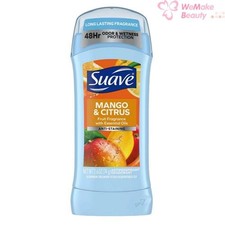 Suave Mango and Citrus Anti Staining Solid Antiperspirant Deodorant 2.6oz New