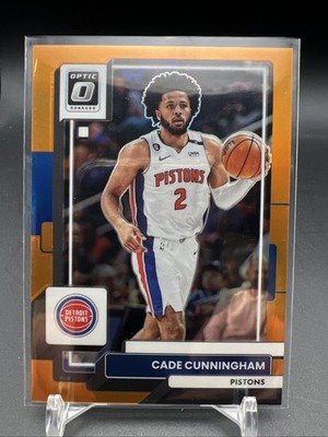 2022-23 Panini Donruss Optic Orange Prizm /199 Cade Cunningham #92