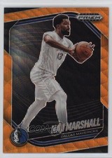 2024-25 Panini Prizm Black Orange Wave Prizm 1/60 Naji Marshall #128 1oa8