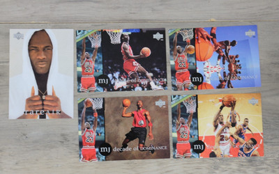 Michael Jordan Upper Deck Insert Card Lot MJ Decade of Dominance Chicago Bulls