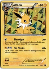 Jolteon - Promo Black and White Promos BW91 HP on eBay