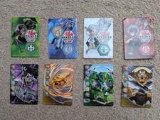 Bakugan Metal Gate Cards Amored Alliance X8