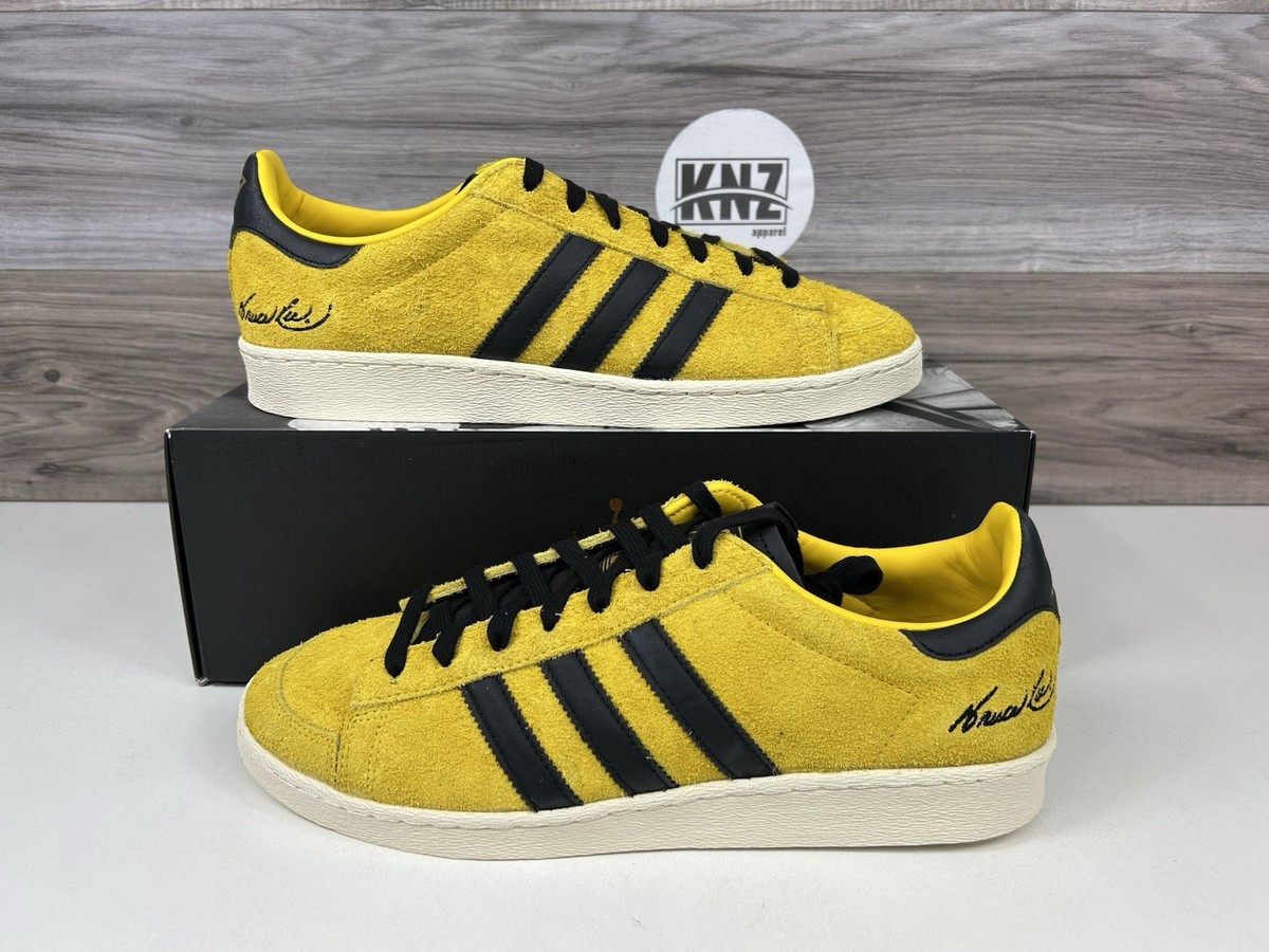 Adidas JABBAR LO Bruce Lee 'Game of Death' Yellow Black (JR1597