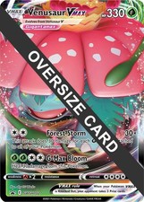 Lightly Played, English Pokemon Holo Venusaur VMAX - SWSH102  - Oversized Promo on eBay