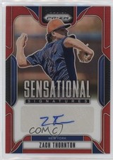 2025 Panini Prizm Sensational Signatures Red /99 Zach Thornton #SS-ZT Auto 04tw
