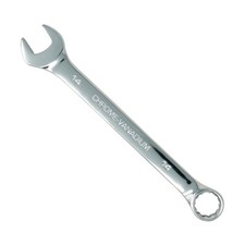 14mm Combination Spanner Fixed Head Open & Ring End Metric Polished CRV Workshop