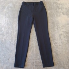 Express Editor Skinny Ankle Pants Womens Size 4 Blue 28x29 High Rise Pockets