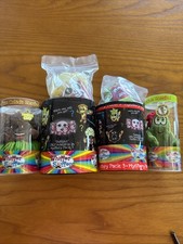 4 Whiffer Sniffers Popcorn Pickle Coconut Red Pepper Scented Plush Backpack Clip