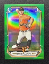 2026 Bowman Chrome Baseball Green Refractor Keyner Martinez 1st #BCP-132 27/99
