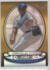 2008 Bowman Sterling Gold Refractor 41/50 Hiroki Kuroda #BS-HK s7f