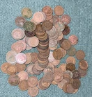 INDIAN HEAD PENNY LOT OF 114 INCLUDES 1880'S AND 1900'S MOST DATES READABLE#8124