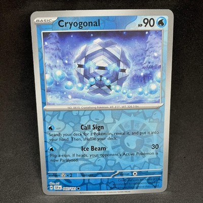 Cryogonal 047/191 Surging Sparks Pokemon Reverse Holo NM
