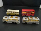 MATCHBOX LESNEY,SUPERFAST LOT OF THREE COACHES AND A BUS--Y567