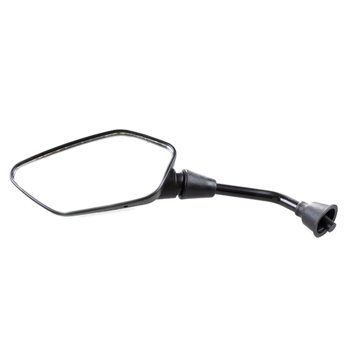 Left Mirror for ZN125T-34 Side Mirror Black Scooter Side View Screw-On MRL075
