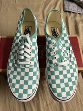 VANS Authentic Checkerboard - Waterfall Canvas Sneaker VN0A348A3YF