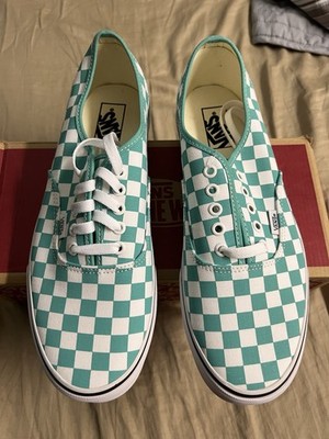 VANS Authentic Checkerboard - Waterfall Canvas Sneaker VN0A348A3YF