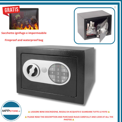 Safe für Wand 25L + 2 Schlüssel, Tasche Feuerfest Und Waterproof Geschenk