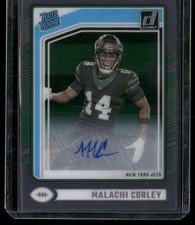 2024 Clearly Donruss #73 Malachi Corley Clearly Rated Rookie Autographs