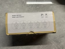 Water Leak Detector Model: WD70x5 - Pack of 5 - New, Open Box