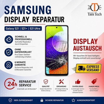 Samsung Galaxy  S22 ,Plus, Ultra Modell  Display Reparatur Display austauchen