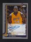 2025 Topps Shaquille O'Neal Chrome Autographs (Raw)