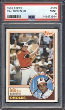 1983 Topps Baseball Cal Ripken Jr. #163 PSA 9 ORIOLES MINT HOF