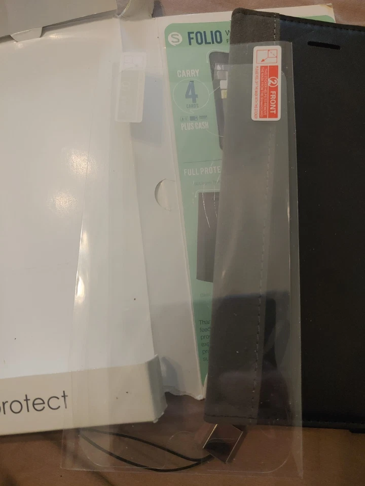 For iPhone 6 Plus Case Phone Cover Shockproof Wallet+Tempered Glass - Image 2 of 4