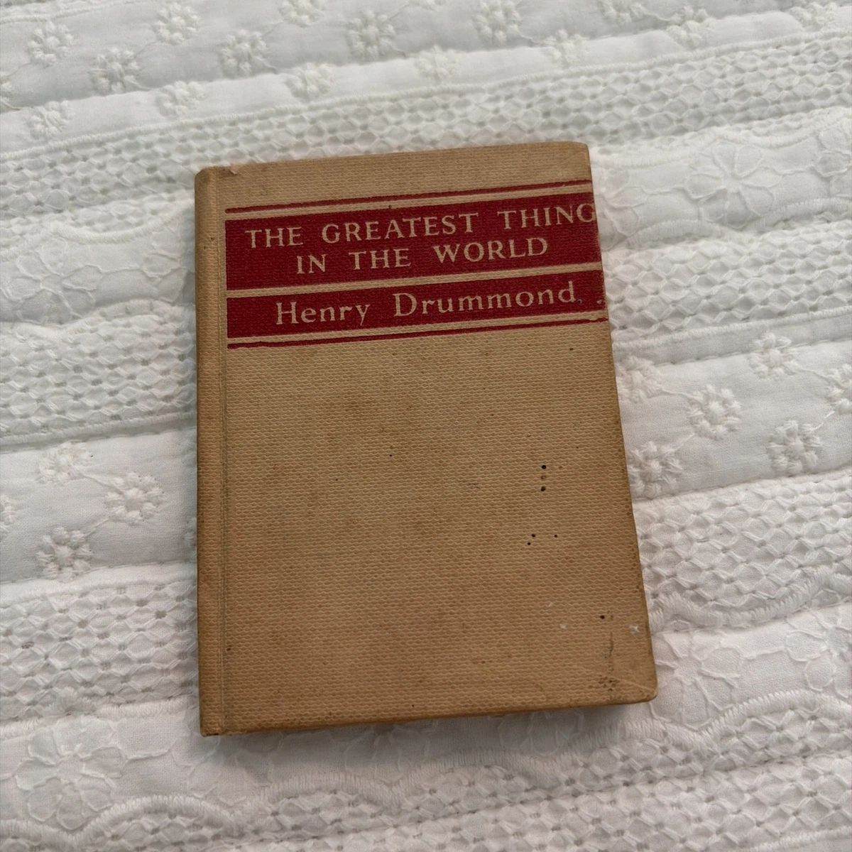 The Greatest Thing In The World In Antiquarian & Collectible Books