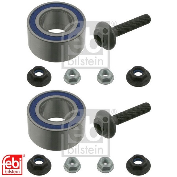 2X Radlagersatz Febi Bilstein 24366 2 Radlager Satz Links Rechts Vorne-image