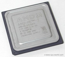 AMD K6-2 533 MHz (AMD-K6-2/533AFX) Processor for sale online | eBay