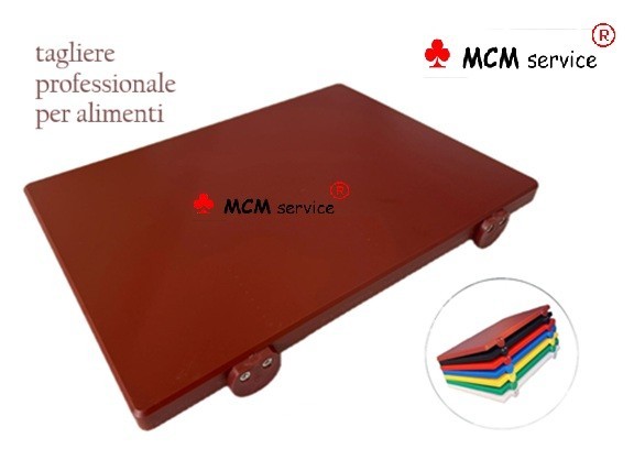 Tagliere professionale per alimenti 60x40x2 cm