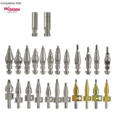 US Hiossen Mini/Regular Lab Analog Open Closed Tray Impression Coping Transfer