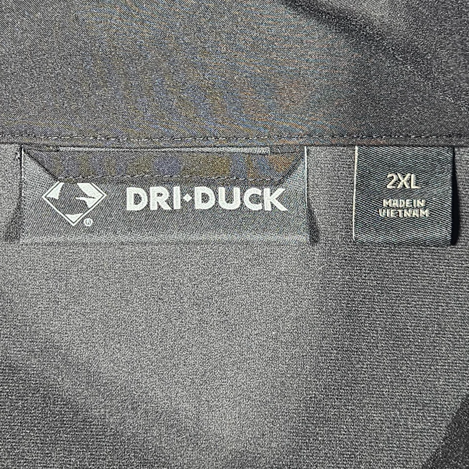 Dri Duck 2XL Jacket Gray and Black Style 5350 Motion DDX - Image 4 of 4