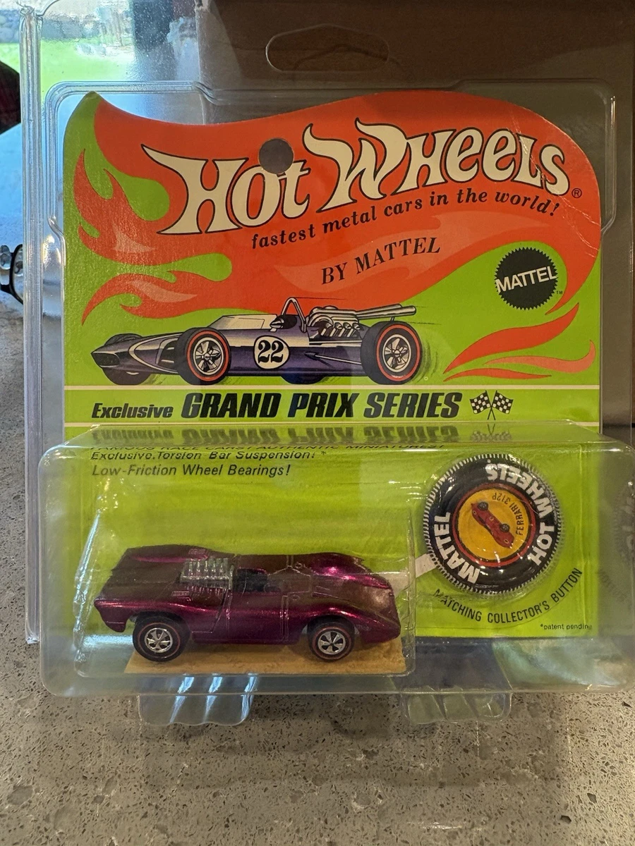 Hot Wheels Redlines Ferrari 1969 Year of Manufacture Vintage