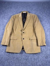 Lauren Ralph Lauren Blazer Mens 44 Brown Corduroy Sport Coat Jacket Classic