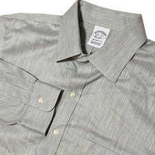 Brooks Brothers Regent Fit Non Iron Stretch Supima Cotton Dress Shirt 16.5 / L
