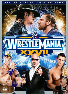 WWE: Wrestlemania XXVII (DVD, 2011, 3-Disc Set, Collectors Edition)