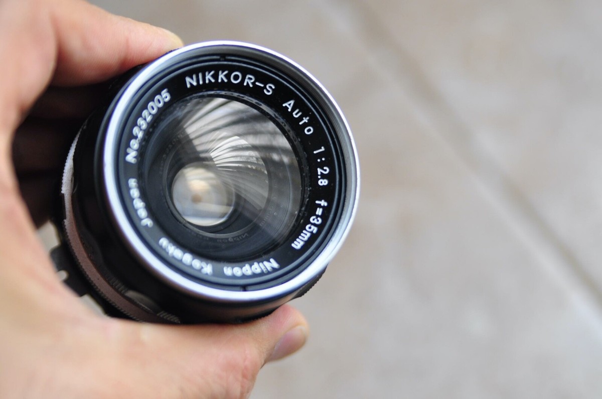 Nikon Nikkor-S Auto 35mm F2.8 lens Non Ai for Nikon F | eBay