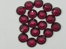 9ss RUBY FLATBACK European Rhinestones 1gr