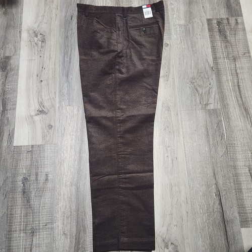 Tommy Hilfiiger Anzughose für Herren 38 x 30 Vintage neu mit Etikett hergestellt in Indonesien braun
